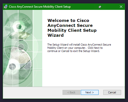 Cisco AnyConnect Client Wizard
